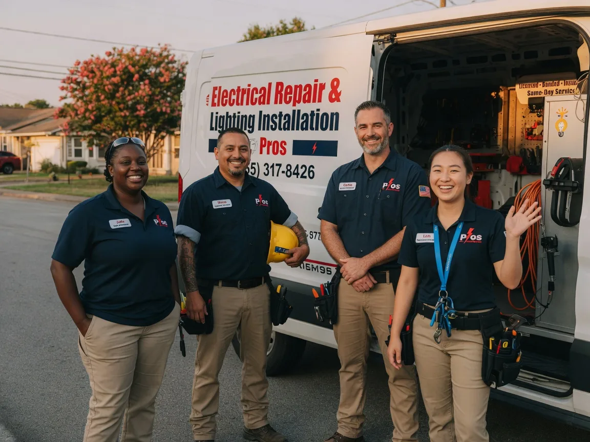 Licensed Electrician company in Hext, TX